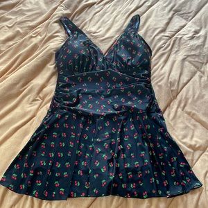 Shekini Cherry One Piece Bathing Suit